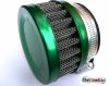 Sportluftfilter Moped, Simson, flach, gr�n