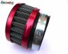 Sportluftfilter Motorrad, MZ 250, 251 und 300, flach, rot
