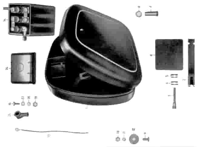 Werkzeugbehälter, Batterie BK 350
