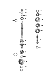 Tafel 3 Zahnräder, Wellen