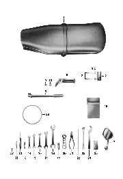 Tafel 18 Sättel, Werkzeug, Zubehör