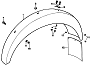 2.16. Hinterradkotflügel