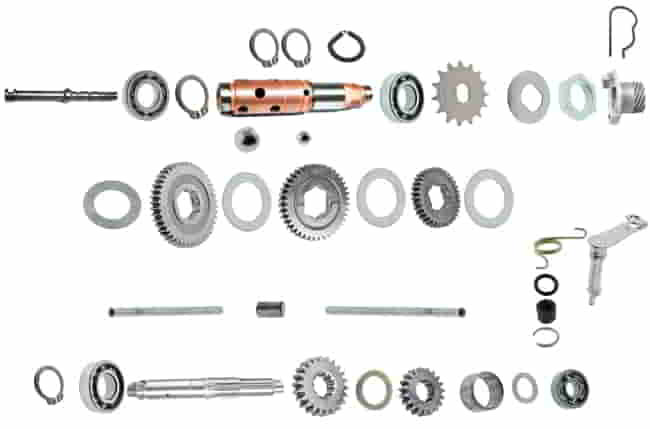 Getriebe Wellen 3-Gang - SR50 SR80