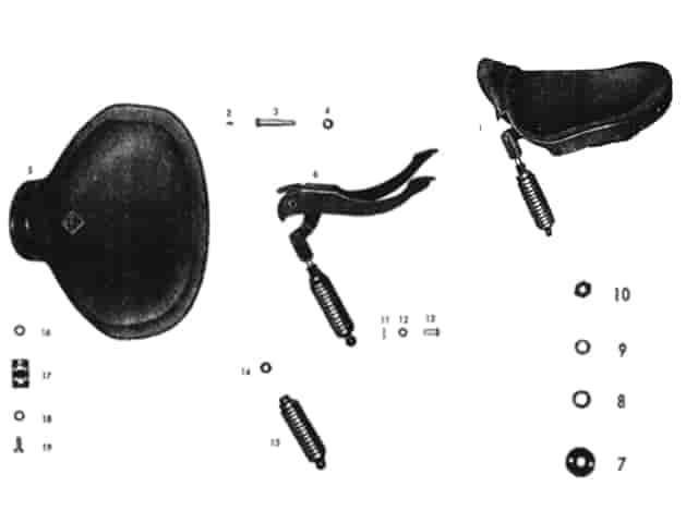Fahrersattel
