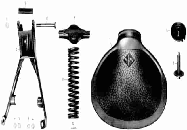 Fahrersattel BK 350
