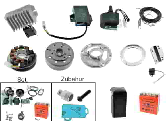 Elektronische Zündung, Lichtmaschine