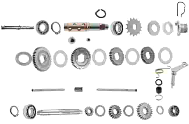 Getriebe Wellen 4-Gang - SR50 SR80