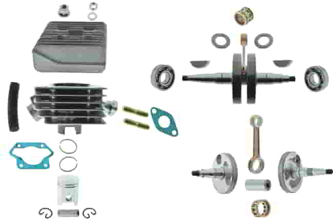 Zylinder Kolben Kurbelwelle - KR51/2