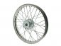 Preview: Speichenrad EDELSTAHL S50 S51 KR51/2 1,6x16 Zoll Scheibenbremse Nabe ALU