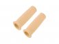 Preview: Lenkergriffgummi Beige, speziell SR1, 2xDICK, ballig, Originalform für Simson