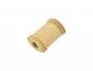 Preview: Fußschalthebelgummi beige oval RT125 AWO BK350 IWL EMW