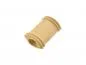 Preview: Fußschalthebelgummi beige oval RT125 AWO BK350 IWL EMW