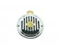Preview: Hupe Jawa 12V goldene Pal-Plakette innen schwarz