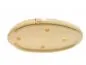 Preview: Gummiunterlage BEIGE Rücklicht oval für AWO ES MZ IWL BK350