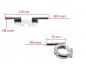 Preview: LED Lauflichtblinker KURZ Satz für Simson S50 S51 Blinkgeber Halter -​Chrom-Hell