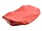Preview: Sitzbankbezug passend für MZ ES 125 150 rot mit braunen Keder