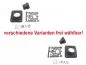 Preview: LT-ZW Parts Adapterplatte inkl. Muffe für Herzkasten S51 S50