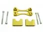 Preview: PZ-​Tuning CNC Racing Lenkerklemme GOLD mit Teilegutachten für Simson S50 S51
