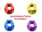 Preview: Eloxierte Aluminium-Mutter versch. Farben M12x1,5 für Schwinglagerbolzen S50, S51, S70