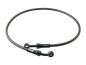 Preview: PZ-Tuning Stahlflexbremsleitung S51 S50 Standartlenker 800mm Schwarz