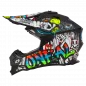 Preview: Crosshelm O`NEAL 2SRS RANCID schwarz bunt