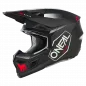 Preview: Crosshelm O`NEAL 3SRS HEXX schwarz weiß rot