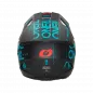 Preview: Crosshelm O`NEAL 3SRS STATIC V.25 schwarz teal