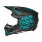 Preview: Crosshelm O`NEAL 3SRS STATIC V.25 schwarz teal