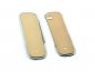 Preview: Trittbretter Simson Schwalbe KR51 beige mit Gummi