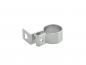 Preview: Klemmschelle Auspuff chrom vorn mit Haltewinkel AWO 425