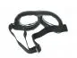 Preview: Brille Oldtimer Motorrad Motorradbrille Pilotenbrille silber