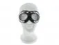 Preview: Brille Oldtimer Motorrad Motorradbrille Pilotenbrille silber