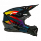 Preview: Crosshelm O`NEAL 1SRS RACE schwarz multi glänzend