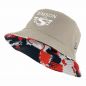 Preview: Fischerhut Wendehut STS rot-blau-weiss und beige