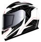 Preview: Kinderhelm IXS 135 KID 2.0 weiss-schwarz-rot