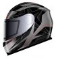 Preview: Kinderhelm IXS 135 KID 2.0 grau-schwarz-rot
