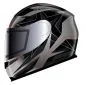 Preview: Kinderhelm IXS 135 KID 2.0 grau-schwarz-rot