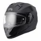 Preview: Integralhelm Hexago Graphic gms ​schwarz glänzend