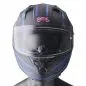 Preview: Integralhelm Hexago Graphic gms matt-blau-violett Preview: Integralhelm Hexago Graphic gms matt-blau-violett