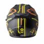 Preview: Integralhelm Hexago Graphic gms matt-​gelb-orange