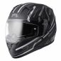Preview: Integralhelm Hexago Graphic gms matt-grau