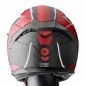Preview: Integralhelm Velox Graphic gms matt schwarz-rot-weiss Preview: Integralhelm Velox Graphic gms matt schwarz-rot-weiss