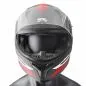 Preview: Integralhelm Velox Graphic gms matt schwarz-rot-weiss Preview: Integralhelm Velox Graphic gms matt schwarz-rot-weiss