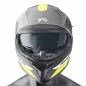 Preview: Integralhelm Velox Graphic gms matt schwarz-gelb-grau Preview: Integralhelm Velox Graphic gms matt schwarz-gelb-grau