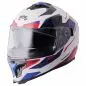 Preview: Integralhelm Gelero gms weiss-rot-blau