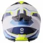 Preview: Integralhelm Gelero gms weiss-blau-gelb