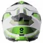 Preview: Integralhelm Gelero gms weiss-grün-grau