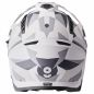 Preview: Endurohelm Adventus Camo gms weiss-grau matt