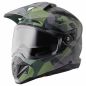 Preview: Endurohelm Adventus Camo gms grün-schwarz matt