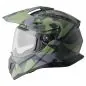 Preview: Endurohelm Adventus Camo gms grün-schwarz matt